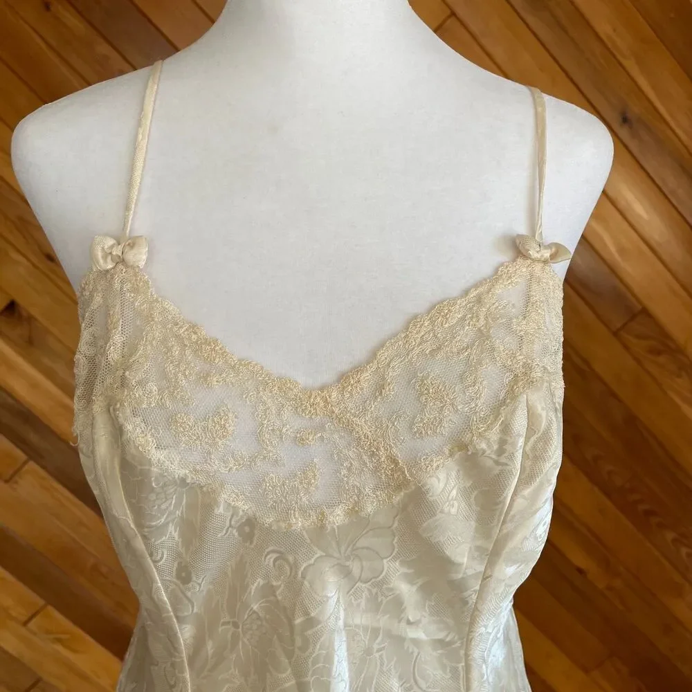 Vintage 90s/Y2K Victoria's Secret Gold Label Slip Dress